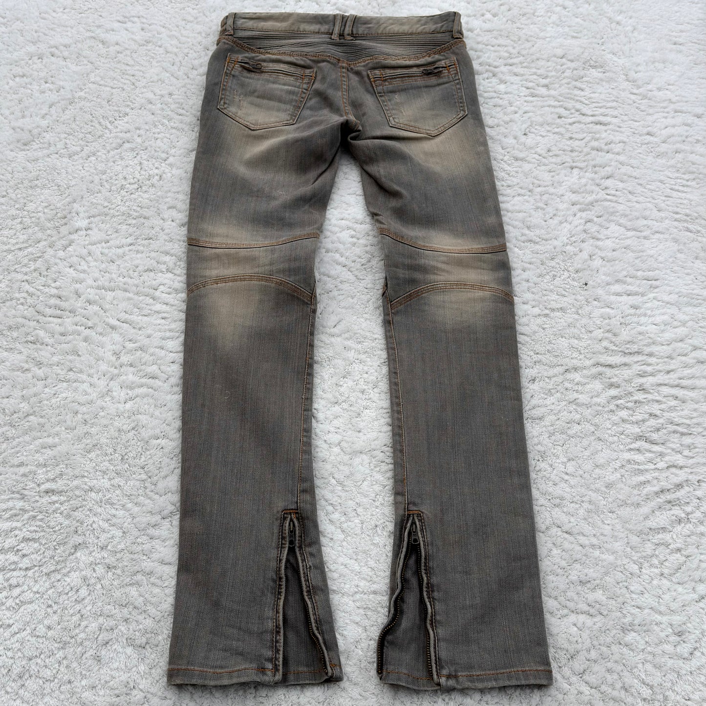 G.O.A Skinny Bootcut Biker Jeans