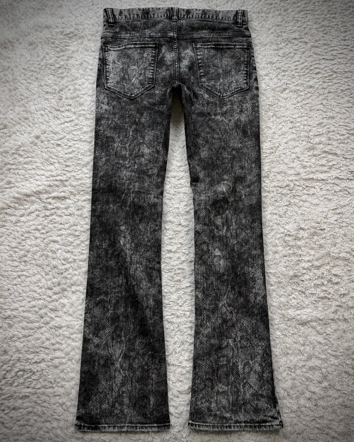 Semantic Design Python Pattern Skinny Jeans