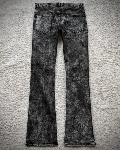 Semantic Design Python Pattern Skinny Jeans