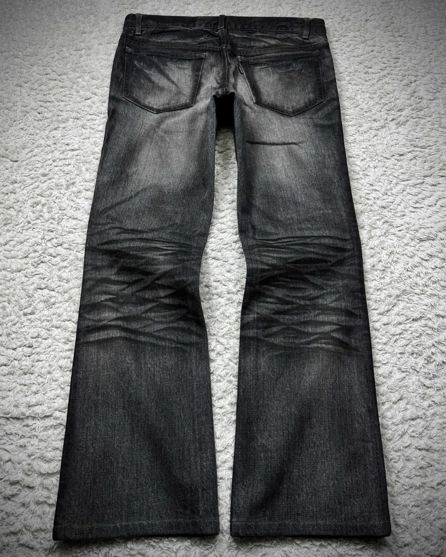 Tornado Mart Clawmarks Washed Bootcut Denim