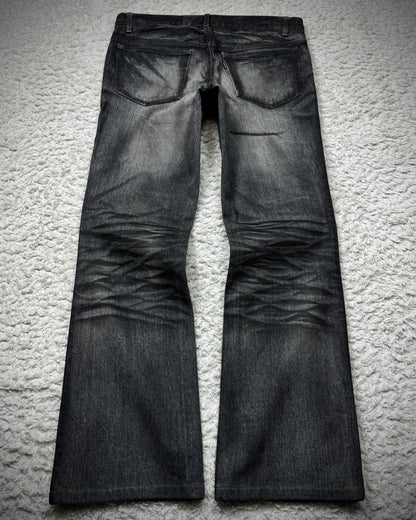 Tornado Mart Clawmarks Washed Bootcut Denim