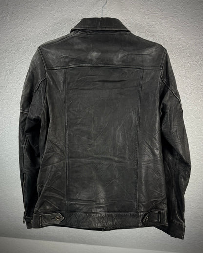 Acoustic Five Pocket Sheepskin Leather Jacket