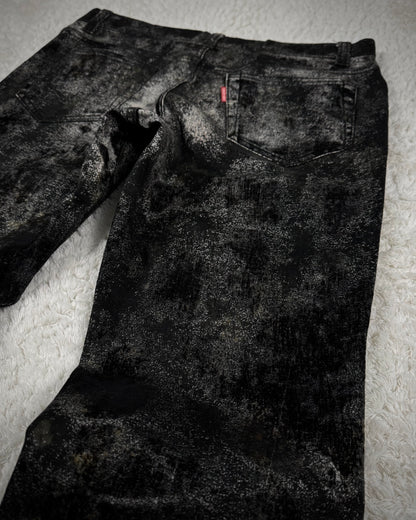 Tornado Mart Smoked Ash Washed Flared Jeans