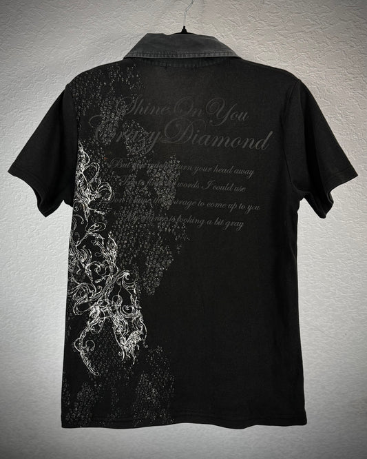 Semantic Design Python Tribal Poem Polo Shirt