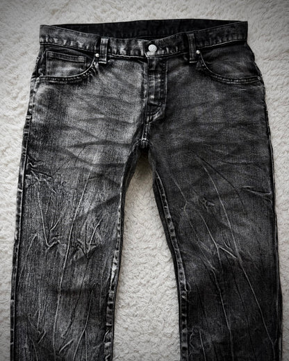 Tornado Mart Clawmarks Washed Slim Bootcut Jeans