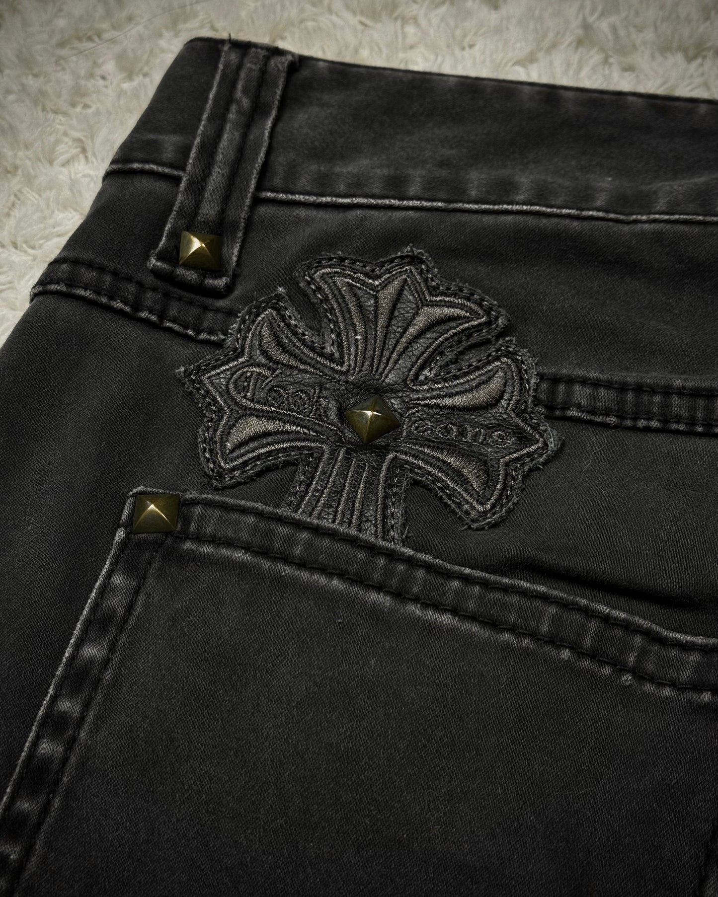 Cook Jeans Two Tone Hybrid Studded Denim