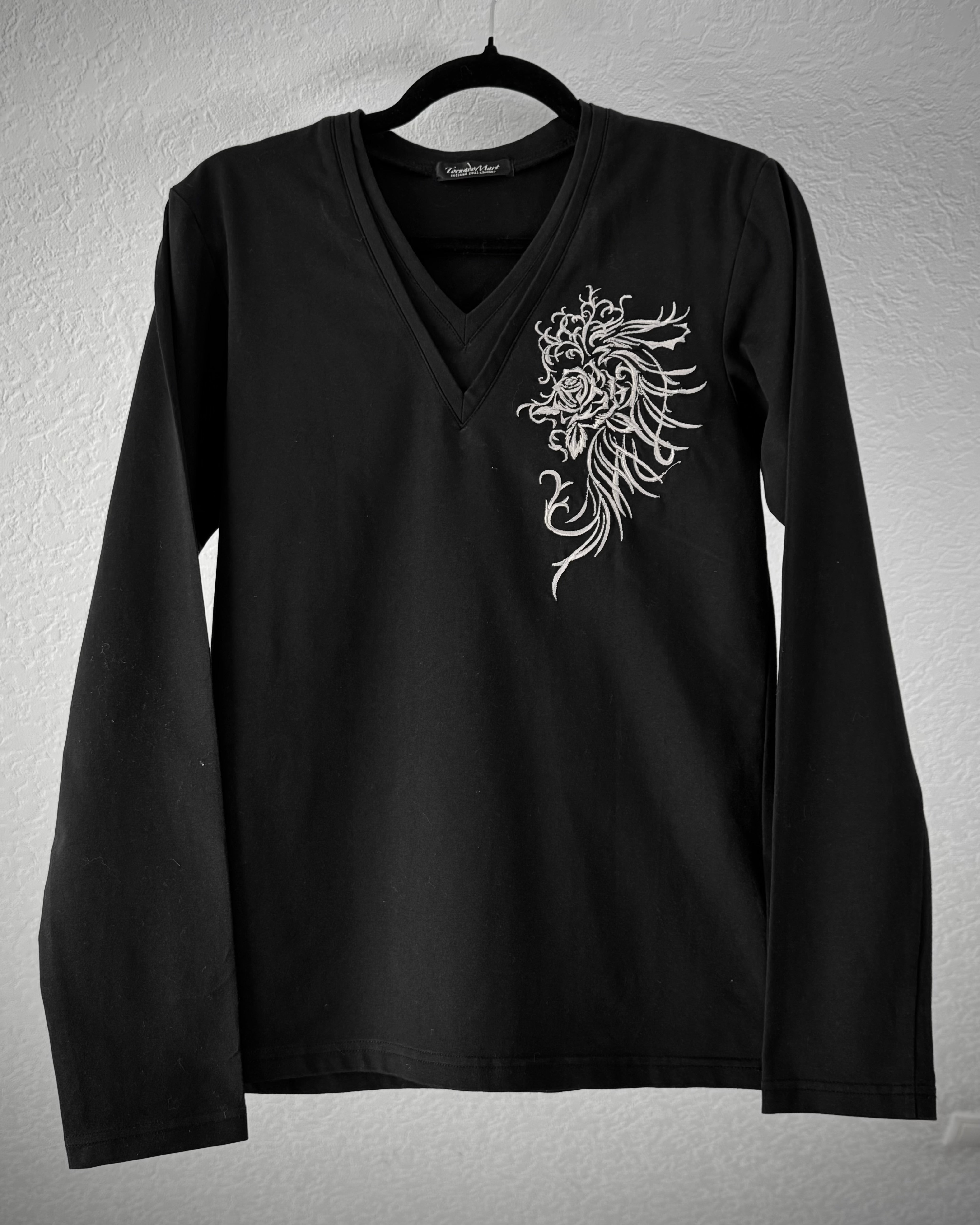 TORNADO MART fake layered tee shirt y2k