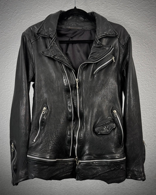 14th Addiction Reaper Cut Quilted Leather Rider Jacket