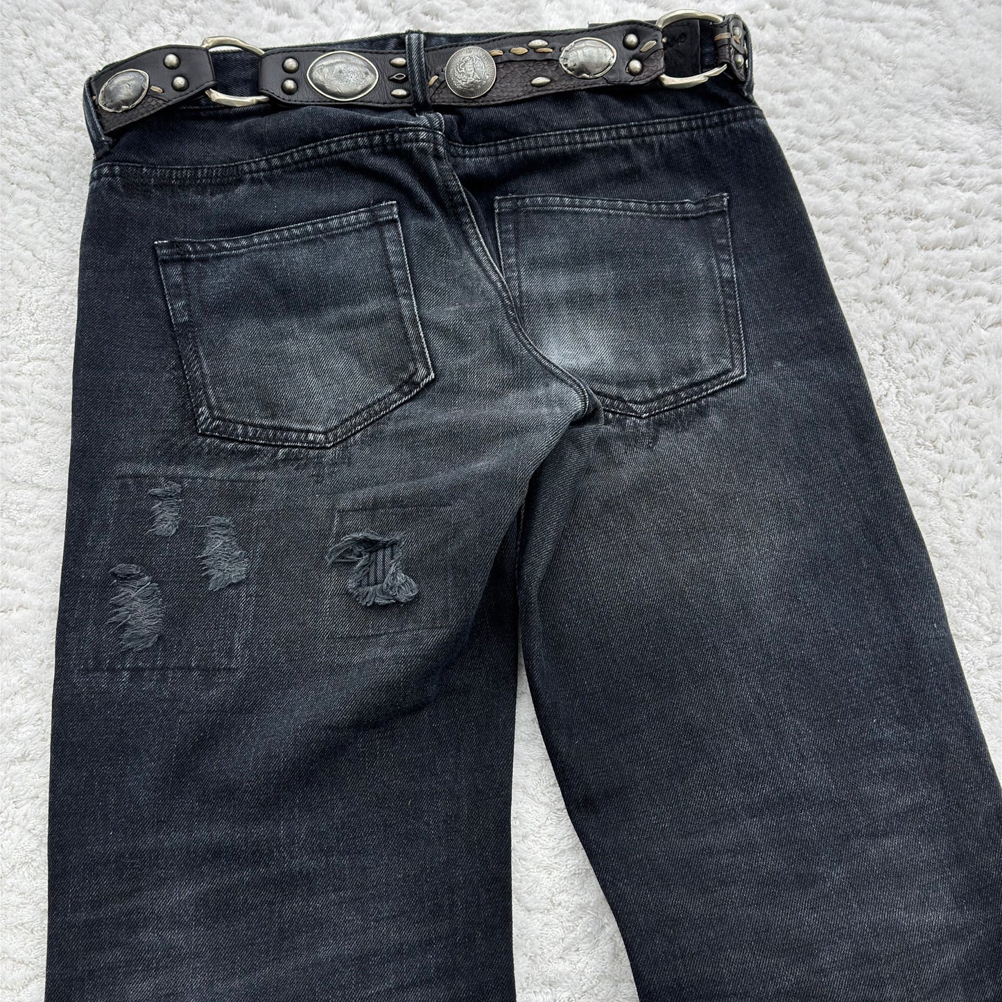 Jack Rose Patch Repaired Denim