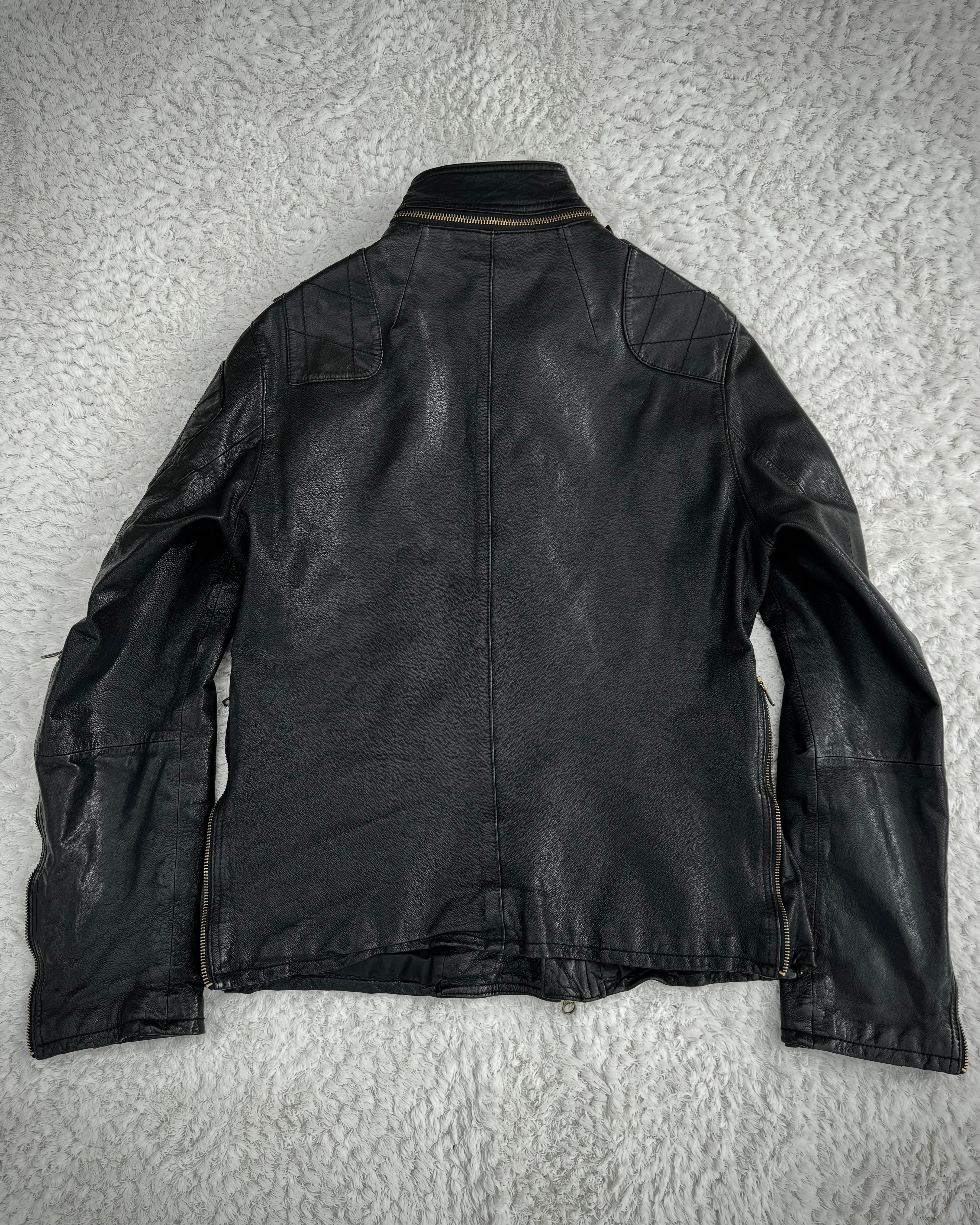 ジャケット・アウター Share Spirit gasmask leather jacket 65E7E4A5-AA8D-4E84-BD24-