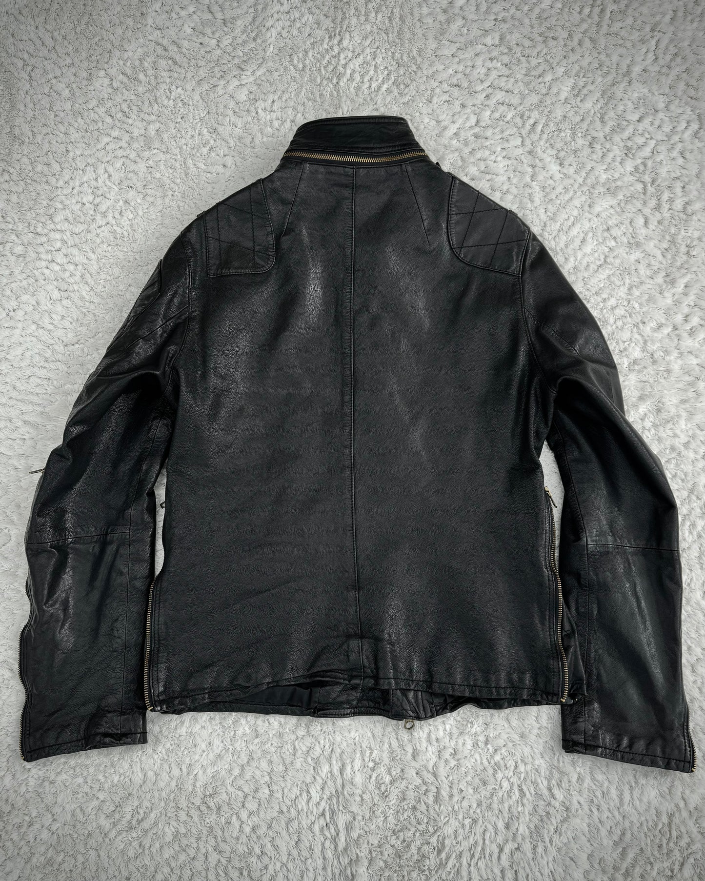 Share Spirit „Gas Mask“ Leather Jacket