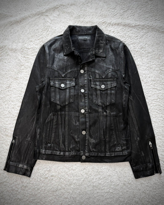 Vengeance Waxed Back Embroidered Jacket