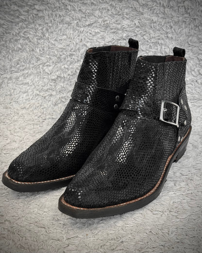 Texas Bulls Python Luster Harness Boots