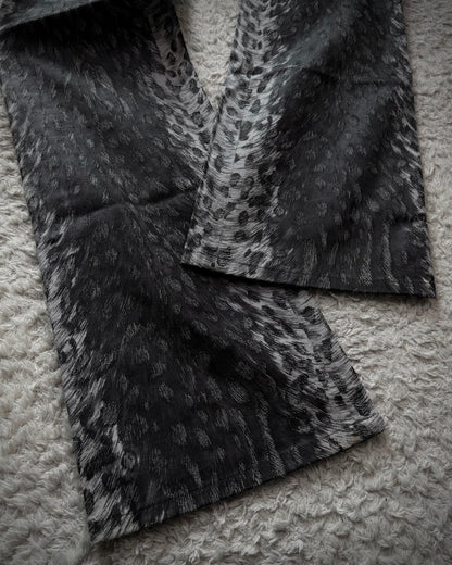 5351 Pour Les Hommes Snow Leopard Flared Pants