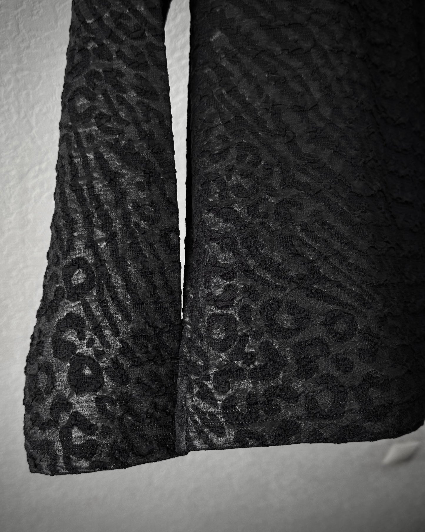 Tornado Mart Leopard Zebra Pattern Longsleeve