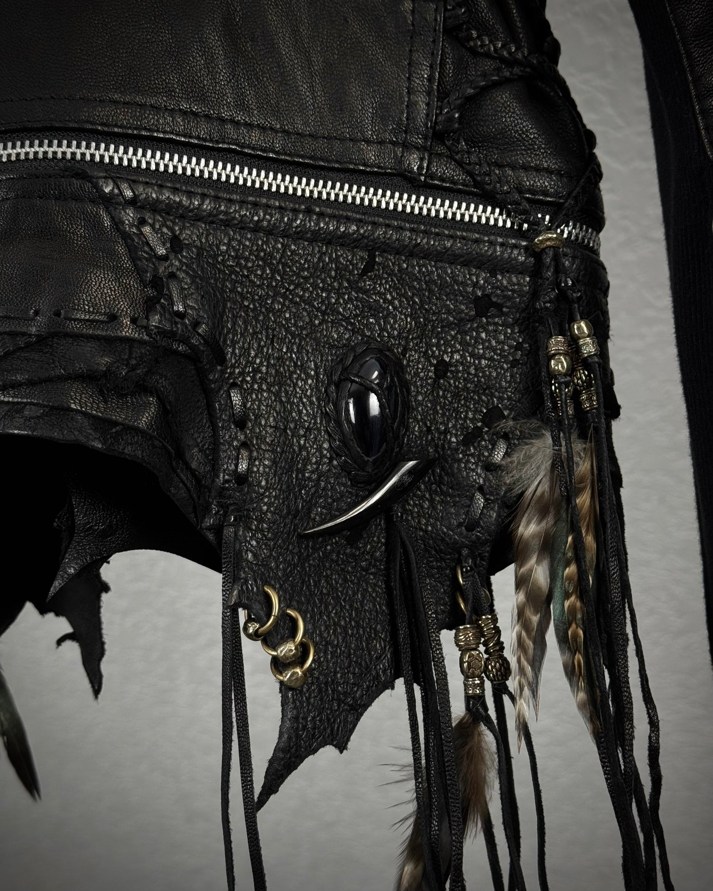 14th Addiction “Beat It” Leather Jacket