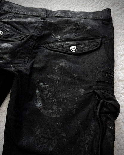 Jack Rose Waxed Gas Mask Cargo Pants