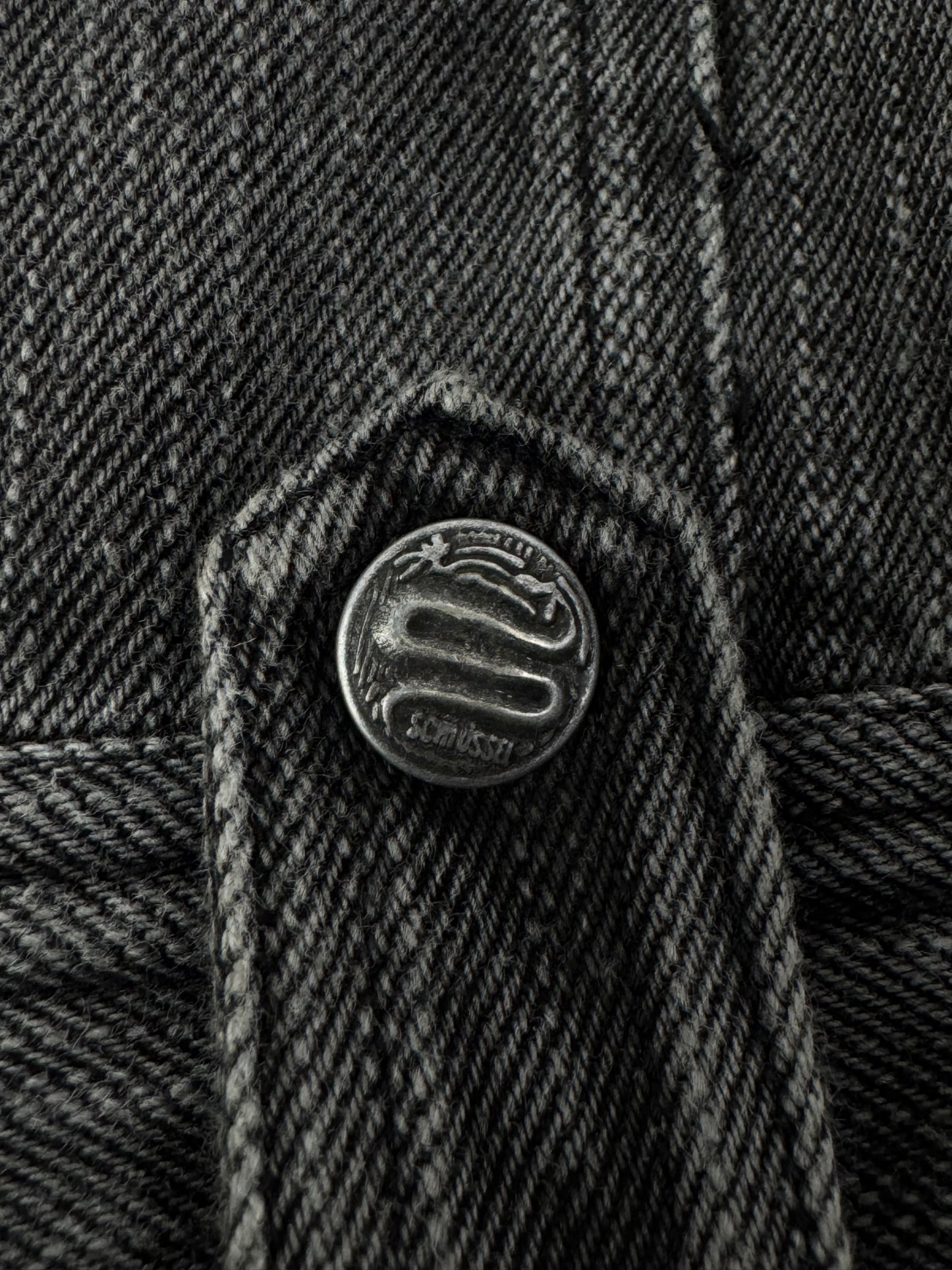 Schlüssel Grommet Leather Cuff Jacket