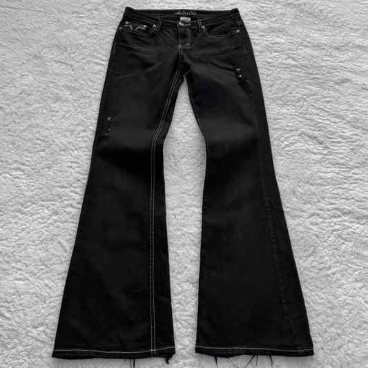 YMI Pierced Flared Jeans