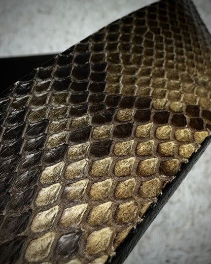 Fuga Python Leather Belt