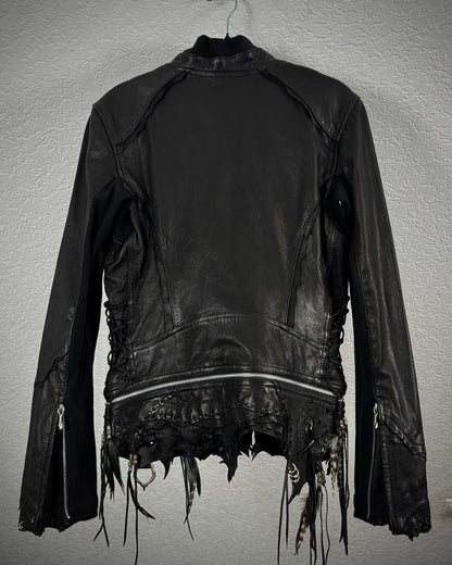 14th Addiction “Beat It” Leather Jacket