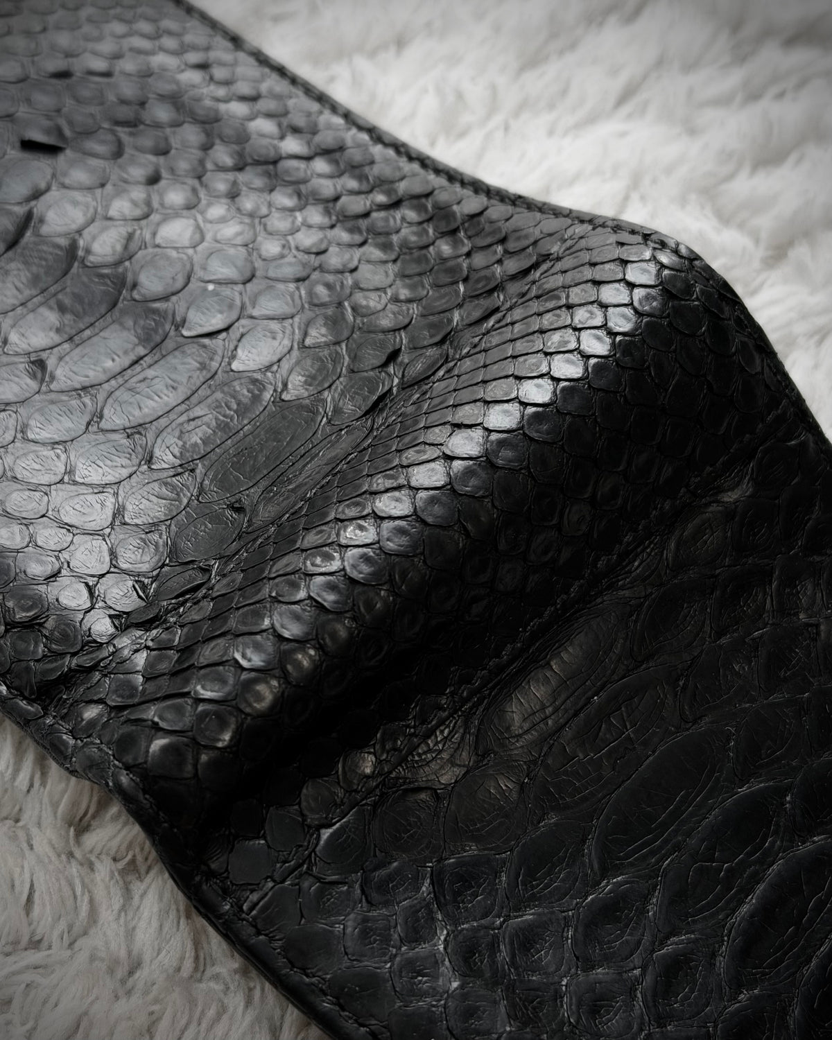 Ferragamo Python Leather Wallet