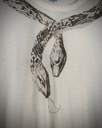 The Space Between Us Asymmetrical Pythons T-Shirt