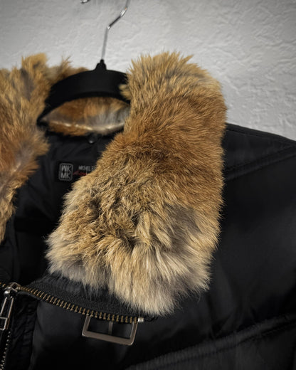 Michel Homme Rabbit Fur Puffer Jacket