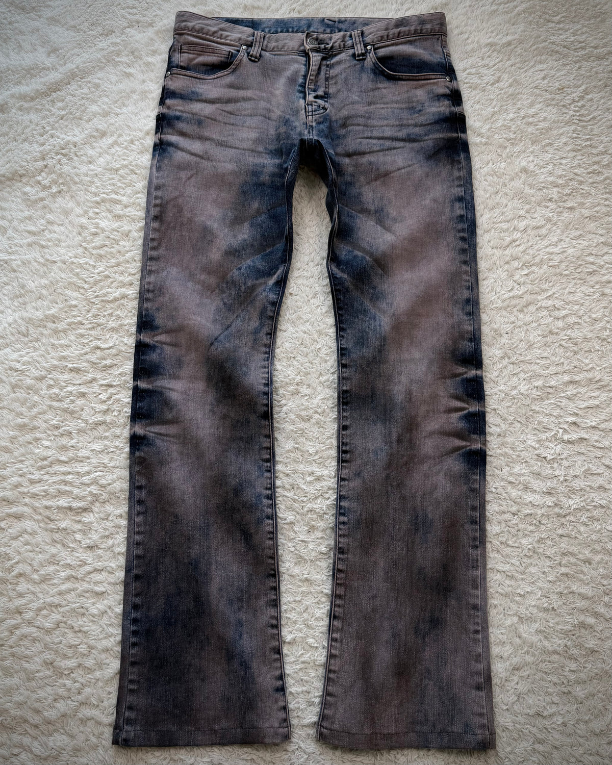 Tornado Mart Marble Whisker Washed Pants