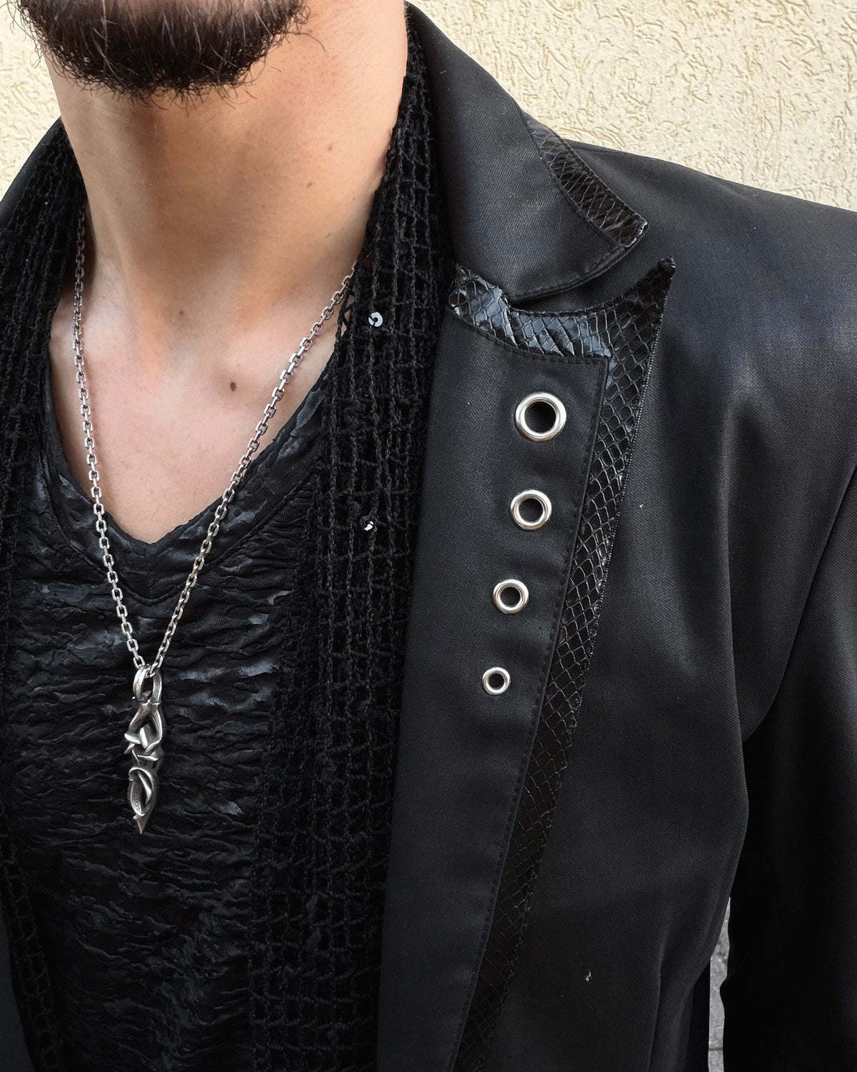 SuXeS Python Detailed Blazer