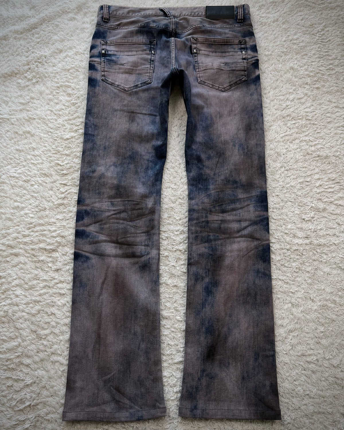 Tornado Mart Marble Whisker Washed Pants
