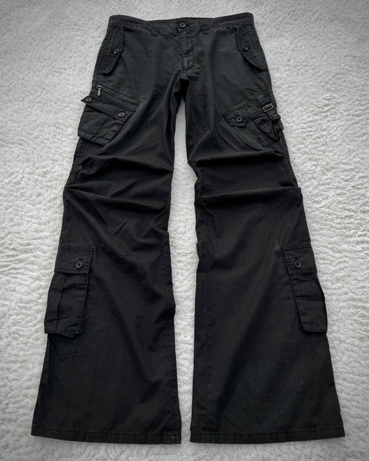 Tornado Mart Flared Utility Cargo Pants