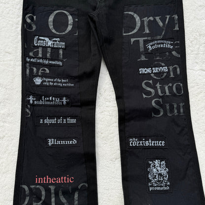 In The Attic „Punk“ Flared Pants