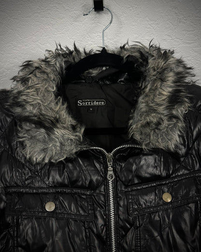 Sorridere Fur Collar Puffer Jacket