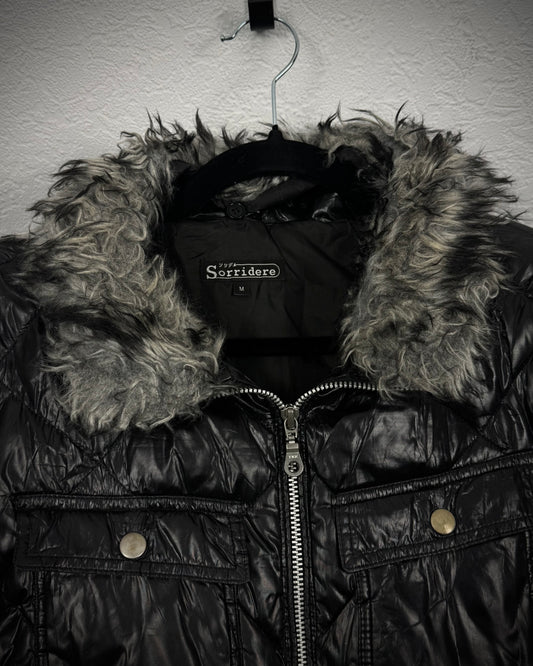Sorridere Fur Collar Puffer Jacket