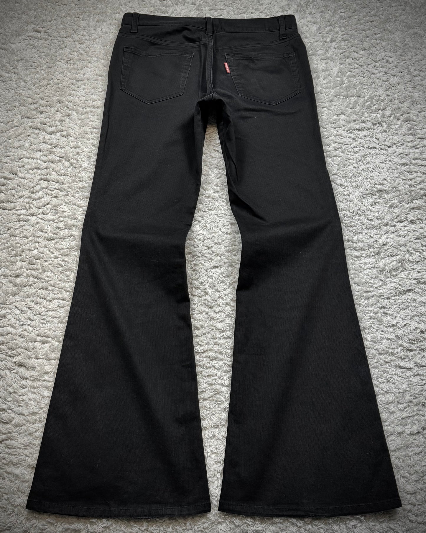 Tornado Mart Black Flared Denim