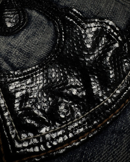 Tornado Mart Python Arc Flared Jeans