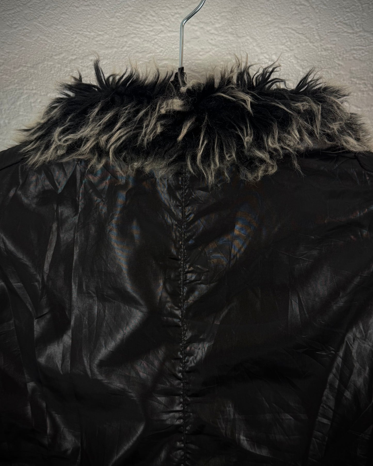 Steelo Fur Collar Lined Lightweight Puffer Jacket
