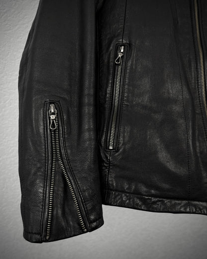 Schlüssel Goat Skin Leather Jacket