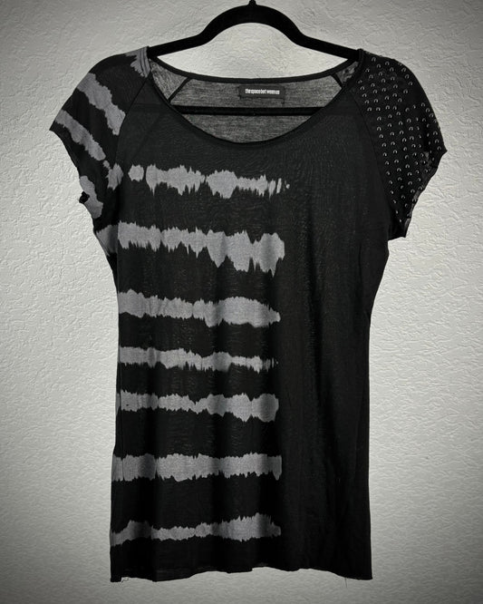 The Space Between Us “Mark” Studded T-Shirt