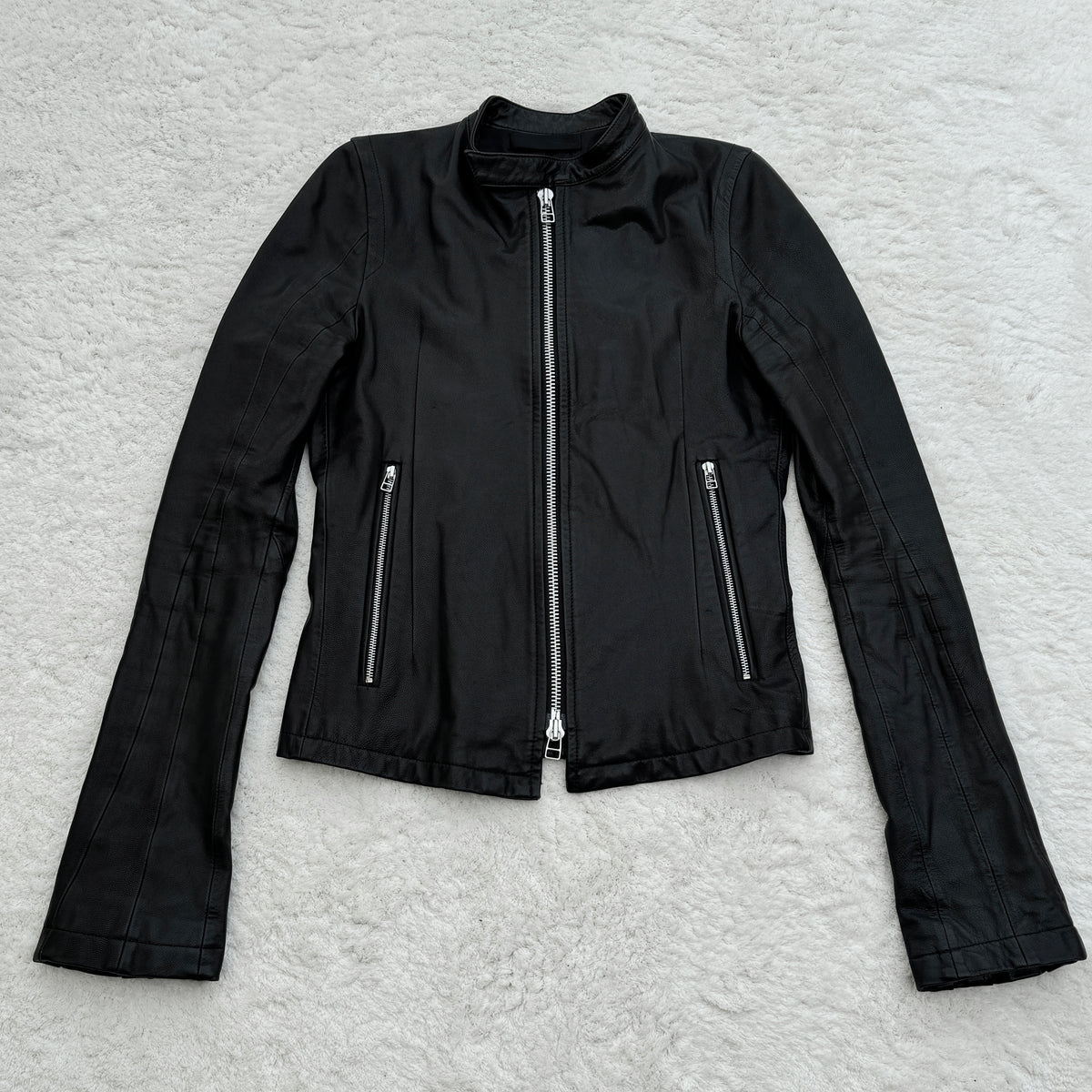00s ekam leather jacket japanese label Japanese brand × kadoya - Gem