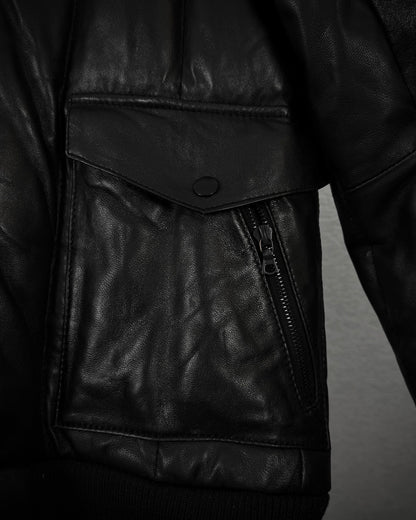 Sergeant Salute Transformable Raccoon Fur Puffer Jacket