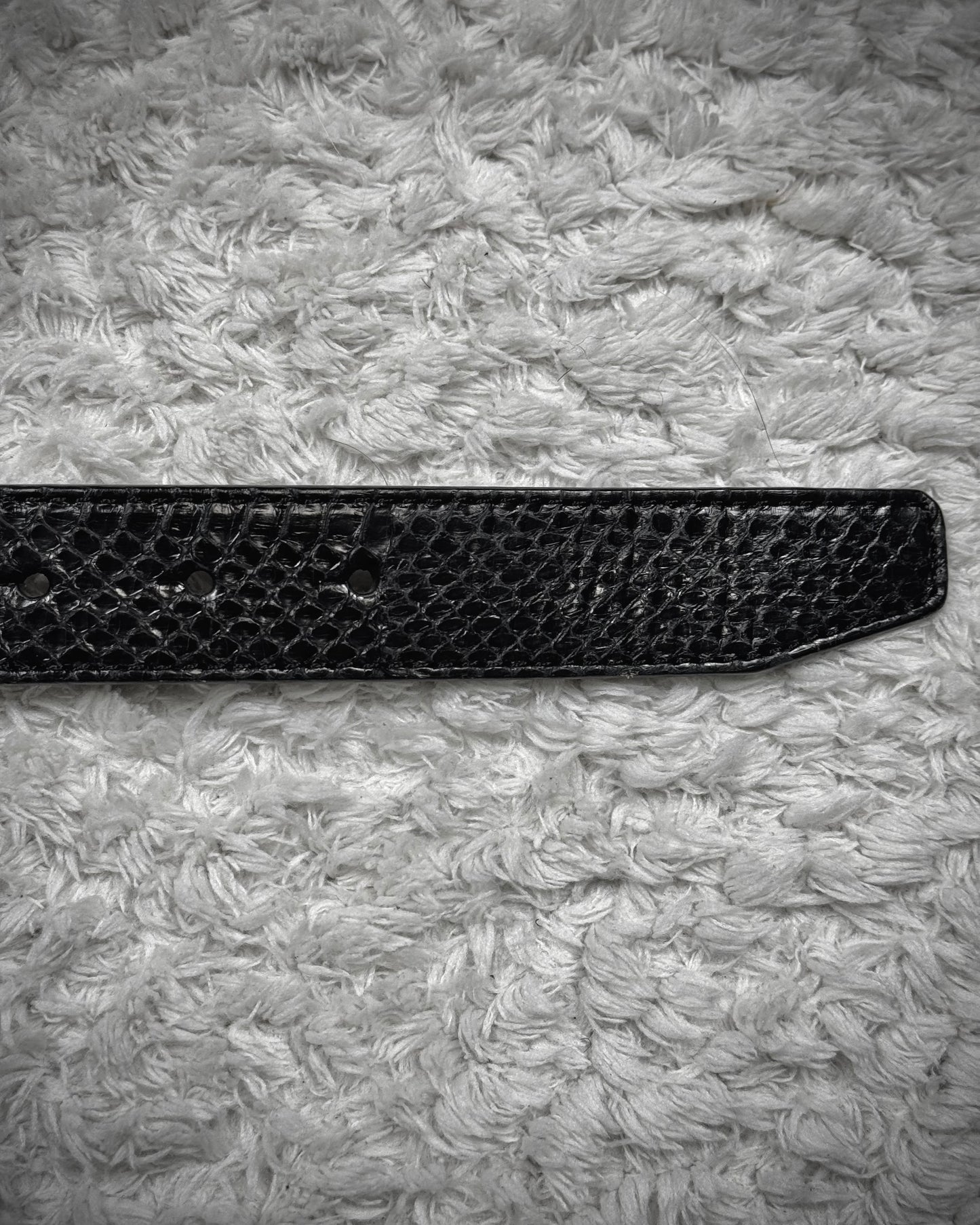 Diavlo Python Victorian Buckle Belt