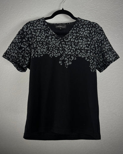 In The Attic Leopard Pattern T-Shirt
