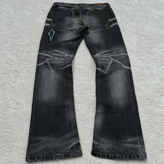 Nicole Club Cutout Flared Jeans