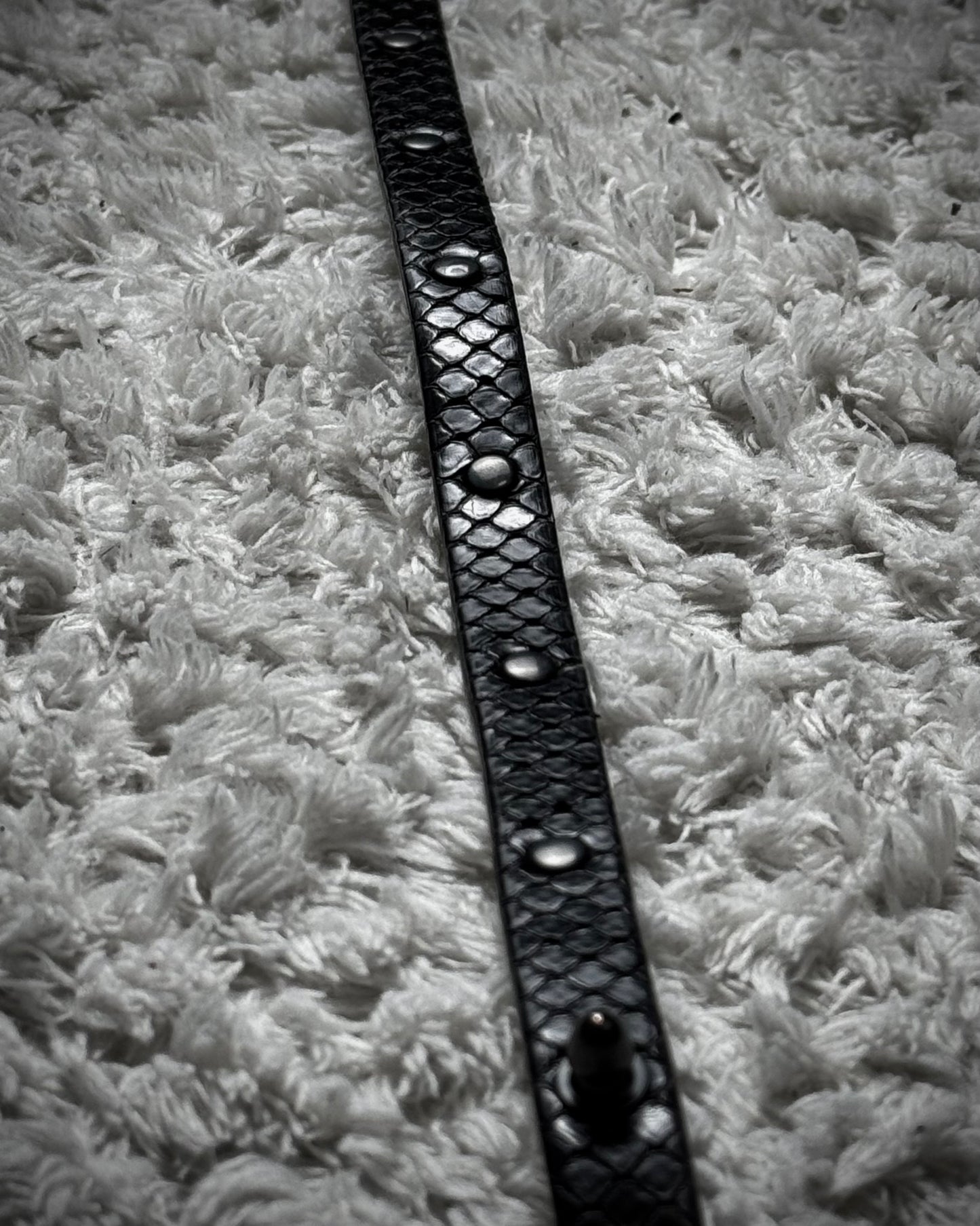 Decade Double Layered Python Bracelet