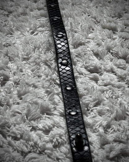 Decade Double Layered Python Bracelet