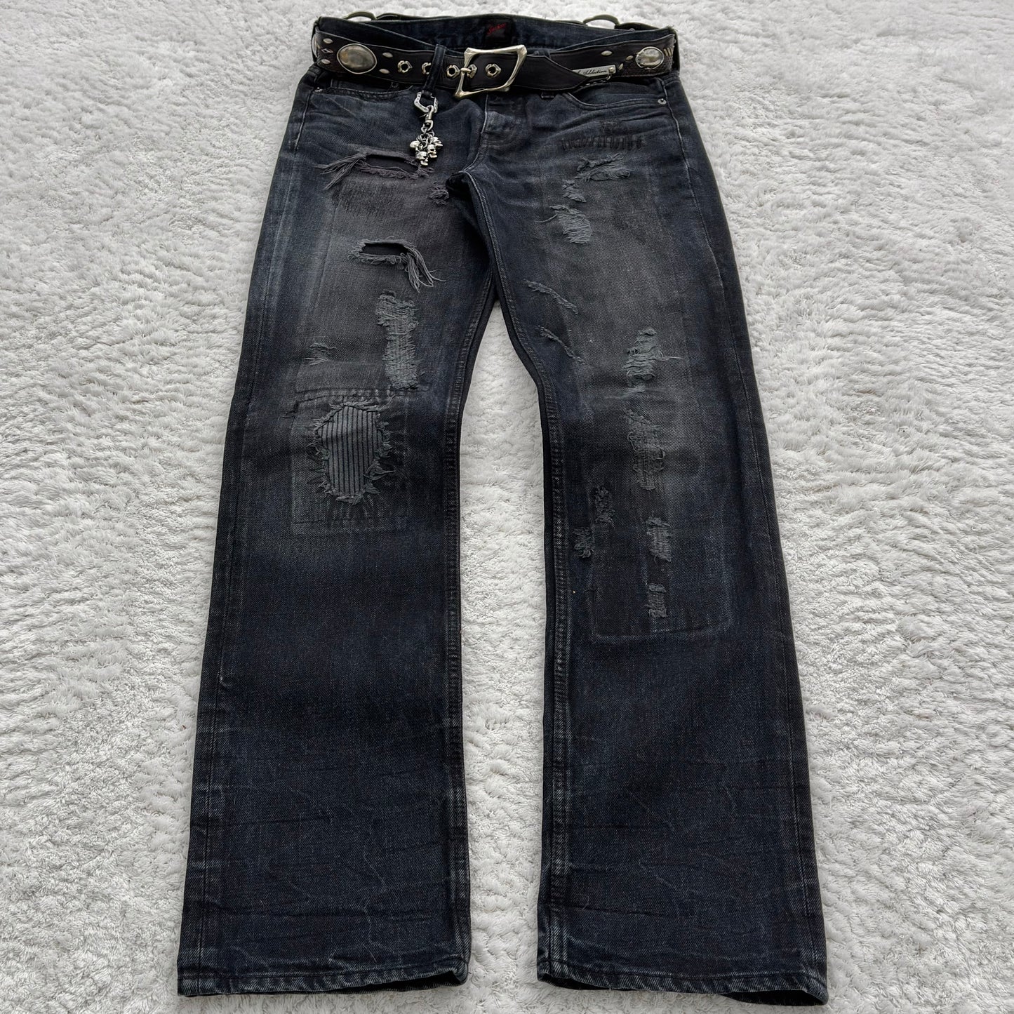 Jack Rose Patch Repaired Denim