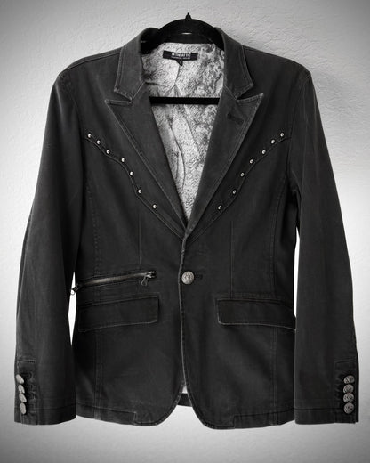 In The Attic Studded Peaked Blazer