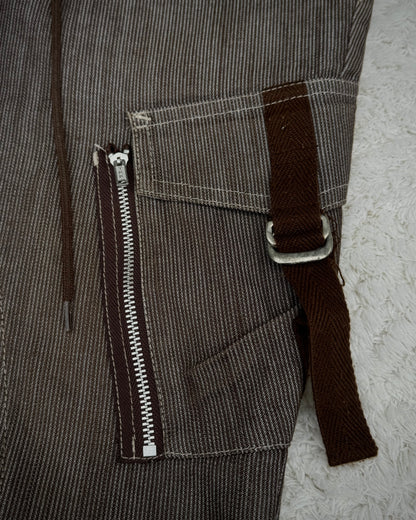 Tornado Mart Vintage Lace Up Flared Pants